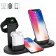 3 In 1 Phone Portable Qi Magnetic 4 in 1 Phone Holder With Fast Wireless Charger